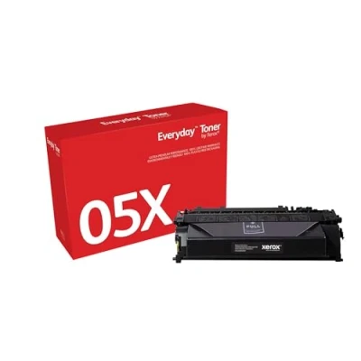 Image of Everyday by Xerox Mono Toner compatible with HP 05X (CE505X), High Capacity