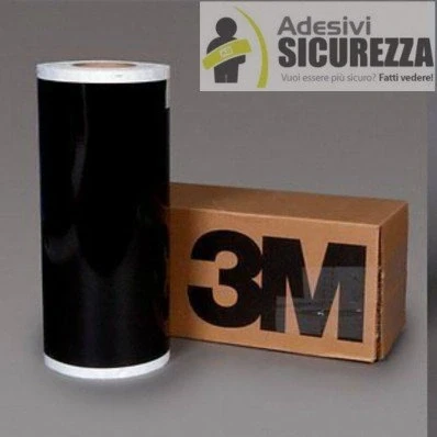 Image of StickersLab 3M Series 580 Self Adhesive Reflective Tape Scotchlite Black