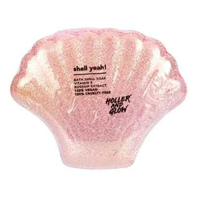 Image of Holler and Glow Shell Yeah!, Shaped Bath Fizzer