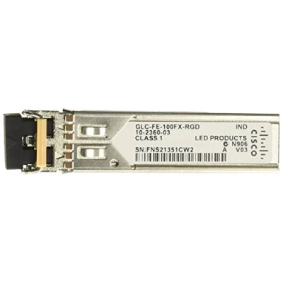 Image of Cisco FE 100FX RGD Transceiver 100Base FX, SFP, 1310 Nm