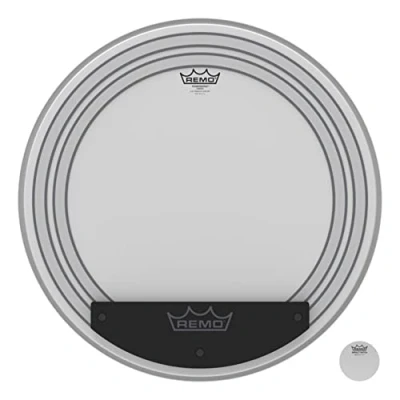 Image of Remo Powersonic Coated Bass Schlagzeugfell Drum Head, 22&quot; PW 1122 00