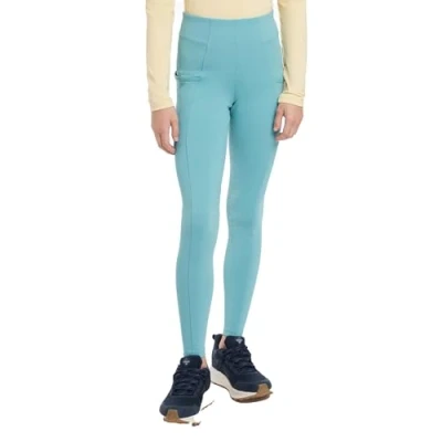 Image of LeMieux Young Rider Orla Pull On Breeches (UK, Age, 9 Years, 10 Regular, Lagoon)