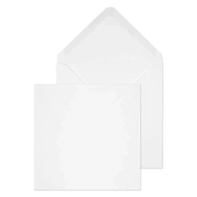 Image of Blake Purely Everyday 140 x mm 100 gsm Square Banker Invitation Gummed Envelopes (ENV03700) White Pack of 500