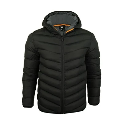 Image of Brave Soul Men&#039;s Grantplain Bomber Jacket, Black (Black Black), Medium (Size:M)