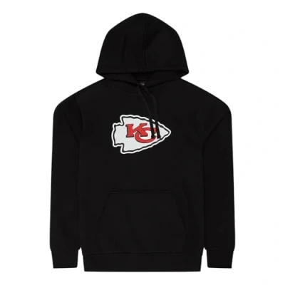 Image of New Era Men&#039;s Kansas City Chiefs Team Logo Herren Hoodie, Black, XL UK
