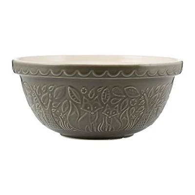 Image of Mason Cash In The Forest S12 Grey Mixing Bowl 29cm
