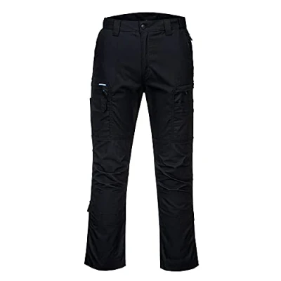 Image of Portwest KX3 Ripstop Trouser, Size: 28, Colour: Black, T802BKR28