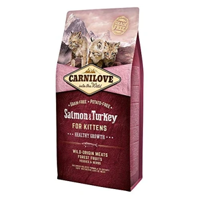 Image of Carnilove Kittens 6KG Salmon &amp; Turkey