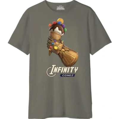 Image of Marvel Men&#039;s Metlatmts009 T Shirt, Kaky, S
