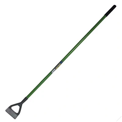Image of Dutch Hoe Carbon Steel Weeding Garden Soil Digging Pole 140cm Lawn Landscaping