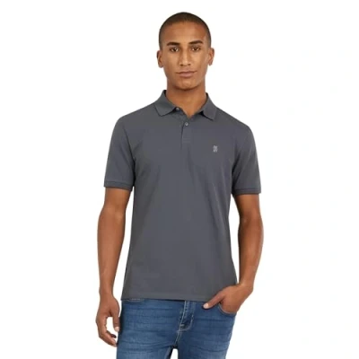 Image of DKNY Mens Polo Shirts Men&#039;s Short Sleeve Cotton Polos, Magnet, XL
