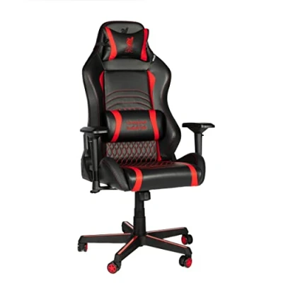 Image of Province5 Gaming Chair, Black and Red, One Size