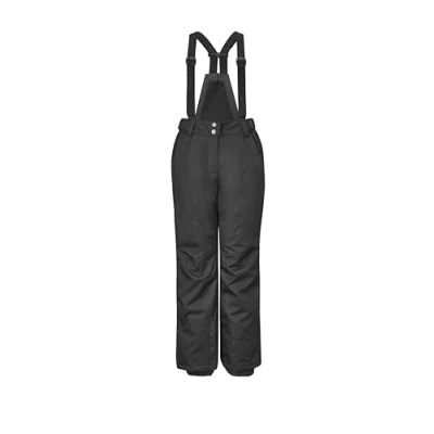 Image of KILLTEC Gandara Jr Ski/functional Pants With Zip off Bib, Snow Catcher and Edge Protection Black, Size 128