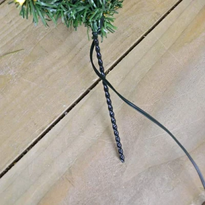 Image of Premier Pre Lit Christmas Tree Pathway Lights, 6 Pack, Green