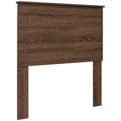 Image of vidaXL Headboard with Brown Oak 90 cm Engineered Wood