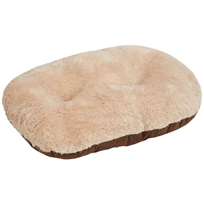 Image of Gor Pets Nordic Oval Cushion for Dog Bed Comfortable Washable , 24 inch, Brown