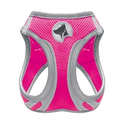 Image of Croci Dog Harness Hiking Reflective, Size S, fuxia