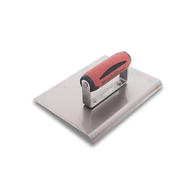 Image of Marshalltown 120D Cement Edger 8 x 6in Durasoft Handle, Multi Colour