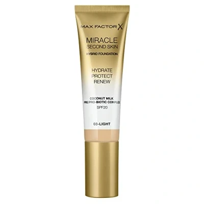 Image of Max Factor Miracle Touch Second Skin, Light, 30 ml