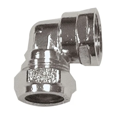 Image of 22mm x 1&quot; Female Chrome Elbow