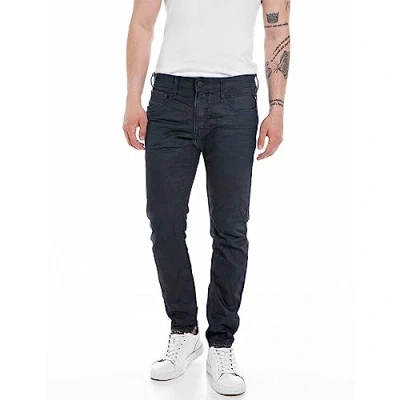 Image of REPLAY Adult M1000 Johnfrus Jeans, Dark Blue 007, 36W / 32L