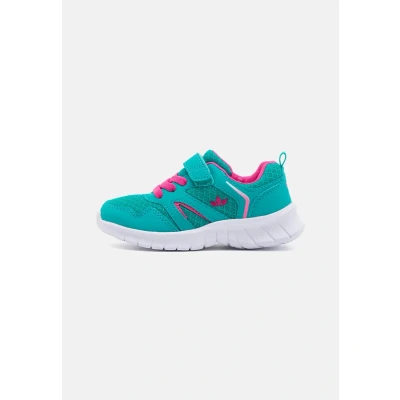 Image of LICO SKIP VS Trainers for kids, Size: 10K, Turquoise/pink Imitation leather/ textile