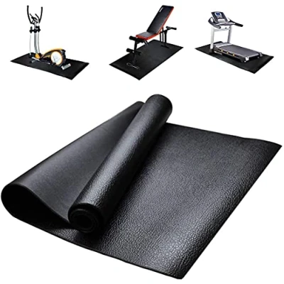 Image of Treadmill Mat Floor Protector, Fitness Equipment and Exercise Mat, Non slip Shock Resistant Protector for Treadmills, Cycles, Rowers, Cross Trainers Other Gym Equipment, 180x80cm