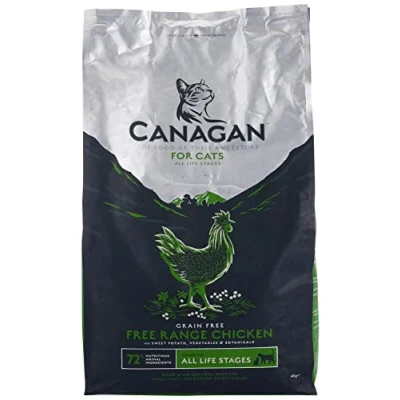 Image of Canagan Complete Grain Free, Free Run Chicken Cat food (4kg)