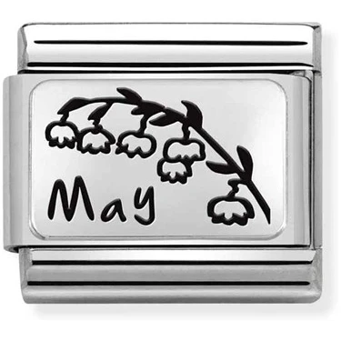 Image of Nomination May Birth Flower Charm