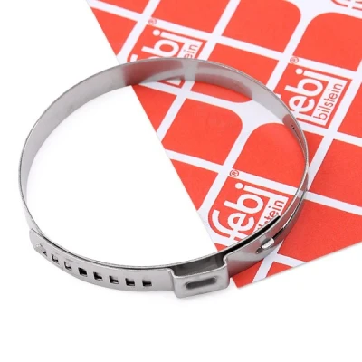Image of N10400601 Hose Clamp FEBI BILSTEIN 38762 Stainless Steel VOLKSWAGEN: Caddy 3, Passat CC, B6 Variant, BMW: 3 Saloon, Coupe, Saloon