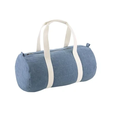 Image of BagBase BG646 Denim Barrel Bag