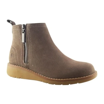 Image of Hush Puppies Women&#039;s Libby Fashion Boot, Taupe, 6 UK