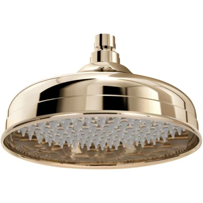 Image of Fh TDRD02 g Traditional Shower Rose 200mm Gold Bristan