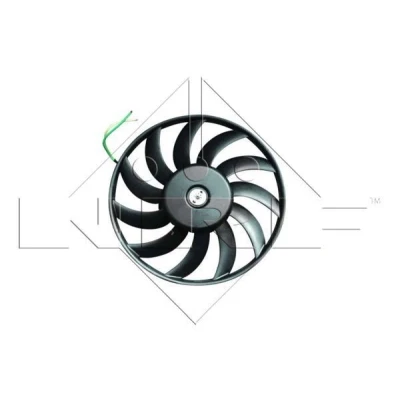 Image of 4F0959455 Cooling fan NRF 47422 385mm 12V 350W without radiator shroud AUDI: A6 C6 Avant