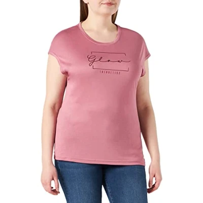 Image of ENERGETICS Women&#039;s Gerda 7 T Shirt, Rose Dark, 14 UK