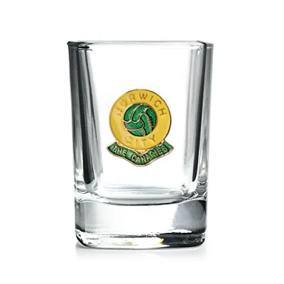 Image of Knight Football Shot Glass Norwich