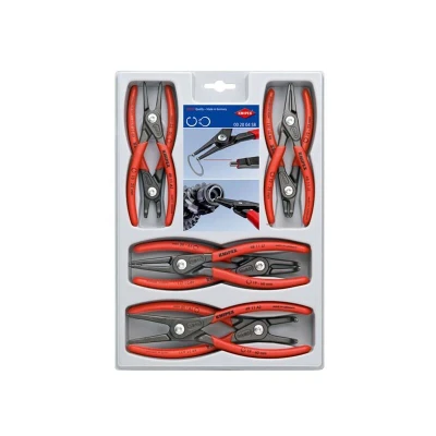 Image of Knipex Precision Circlip Plier Set 8 Piece
