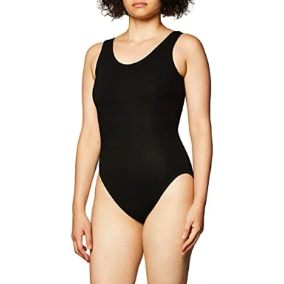 Image of Capezio Women&#039;s Tank Leotard, Black, X Large