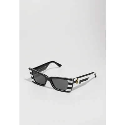 Image of Jimmy Choo Sunglasses, Women&#039;s, Size: 53, Black/white