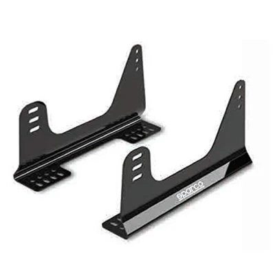 Image of Sparco QRT Performance Universal Sports Seat Mounting Kit for Side Mounting, Black