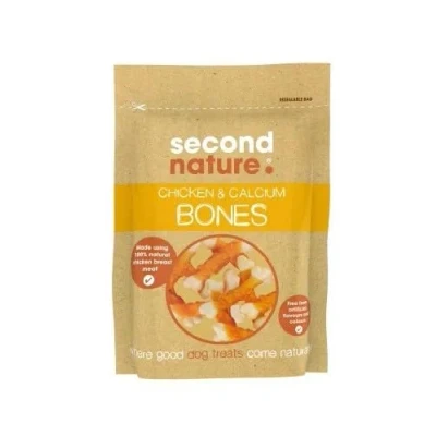 Image of Chicken Wrapped Calcium Bones Dog Treats 100g (Single Packet)