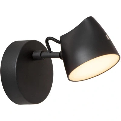 Image of Milne Wall light LED Dim. 2700K Black