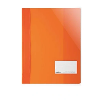 Image of Durable 269009 View File for Din A4, Extra Wide, Orange, Pack of 25