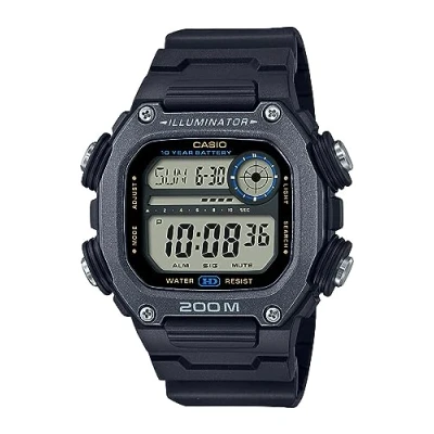Image of Casio Men Digital Quartz Watch with Resin Strap DW 291HX 1AV