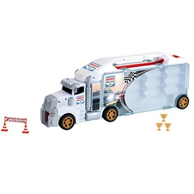 Image of Theo Klein 2837 Bosch Service Collection Case Truck with integrated exit ramp