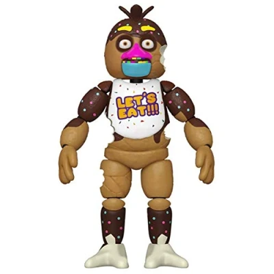 Image of Funko Five Nights At Freddy&#039;s (FNAF) Chocolate Chica the Chicken Action Figure Collectable Toy Gift Idea Official Merchandise Video Games Fans