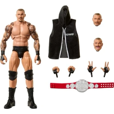 Image of WWE Randy Orton Ultimate Edition Action Figure with Interchangeable Accessories &amp; Articulation, 6 Inch
