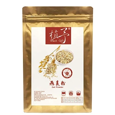 Image of Plant Gift 100% Pure Oat Powder 燕麦粉 Natural Flour, Great Flavor for Drinks, Smoothie, Yogurt, Baking, cookies, cakes and Beverages, Non GMO Powder, No Filler, additives 100G/3.25oz