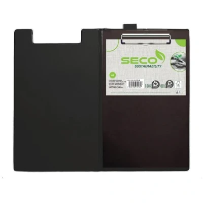 Image of Seco Foldover Clipboard A4+ Black