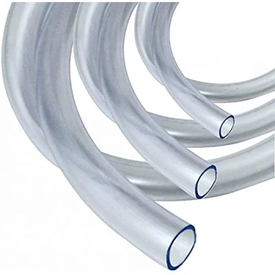 Image of 12mm ID x 15mm OD 1 Metre Clear Flexible PVC UNREINFORCED TUBING Water AIR Pipe Food Grade Hose PENTEC